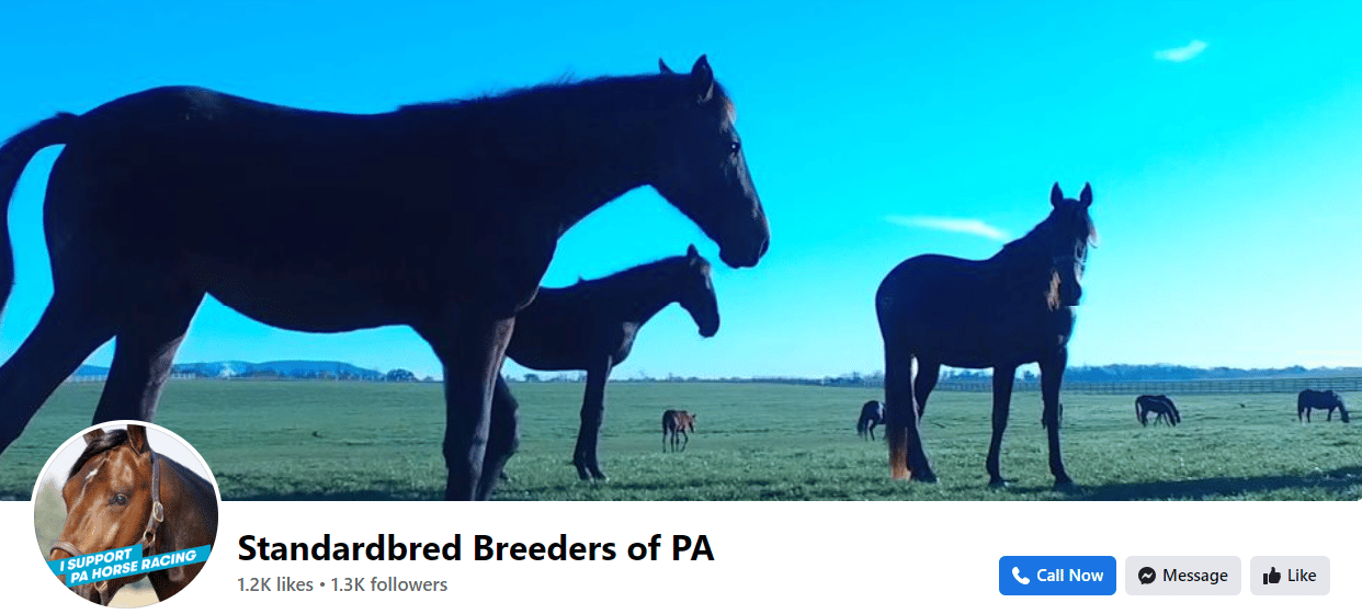 Standardbred Breeders of PA FB Page